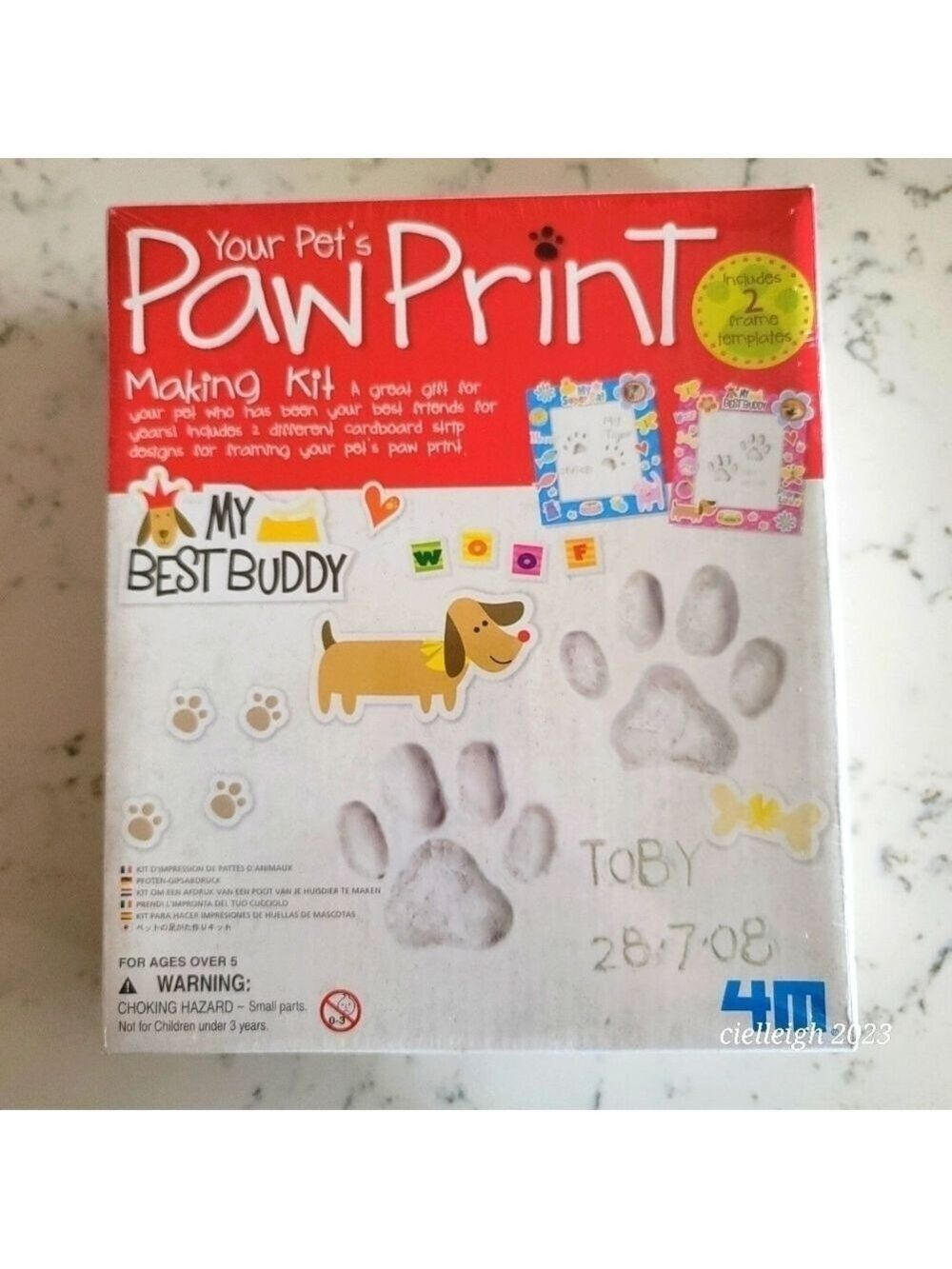 🌟 HOST PICK 🌟 Your Pet's Paw Print Making Kit